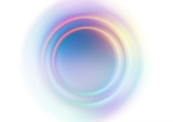 Abstract circles blurred colors background