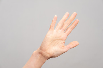 Female empty palm