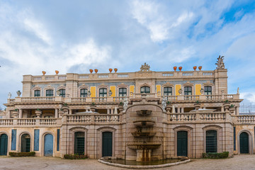 Fototapeta na wymiar National Palace and Gardens of Queluz, Portugal