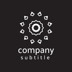 Fototapeta premium ornament logo