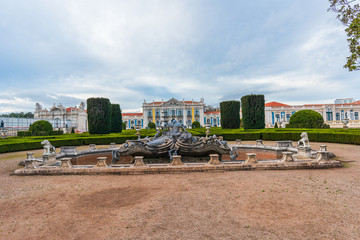 Fototapeta premium National Palace and Gardens of Queluz, Portugal