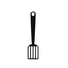 kitchen spatula on white background