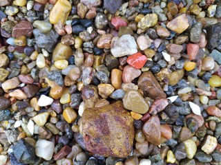 pebbles on the beach