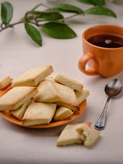 tea party with cookies