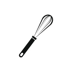 pastry mixer on white background