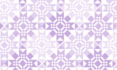 Purple Seamless Geometric Pattern