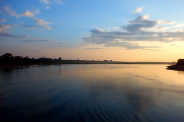 Amazonas Sonnenuntergang