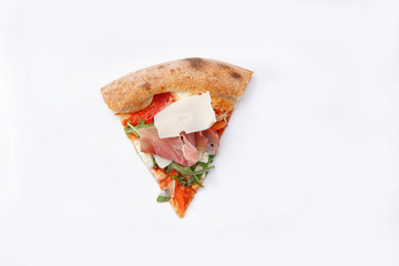 pizza with jamon
