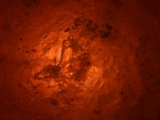 Abstract pattern closeup of Himalayan Lamp
