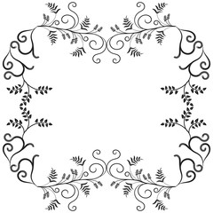 a patterned frame with the addition of a floral ornament for creativity and design