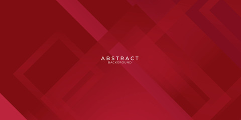  Abstract red and grey tech geometric banner design