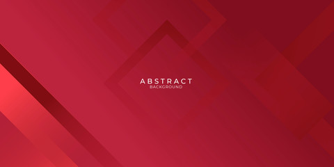  Abstract red corporate modern background gradient color. Red maroon with stylish line and square decoration suit for presentation design. 