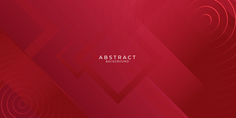  Abstract red geometric diagonal with light pattern texture background modern digital technology style. 