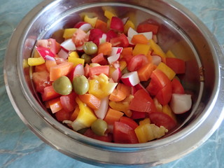 vegertables for homemade cooking of soup