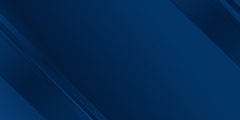 Obraz premium Dark blue modern presentation background with stright line. Vector illustration design for presentation, banner, cover, web, flyer, card, poster, wallpaper, texture, slide, magazine, and powerpoint