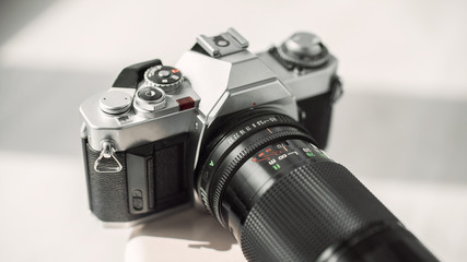 Old vintage 35mm film camera