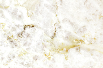 White gold marble texture background with high resolution, top view of natural tiles stone floor in seamless glitter pattern.