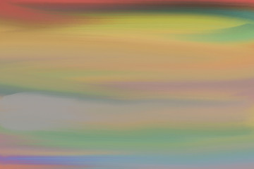 Abstractly drawn multicolor gradient pattern.