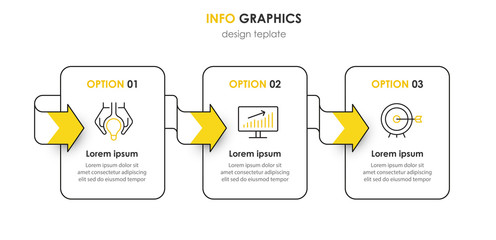 Vector infographic template