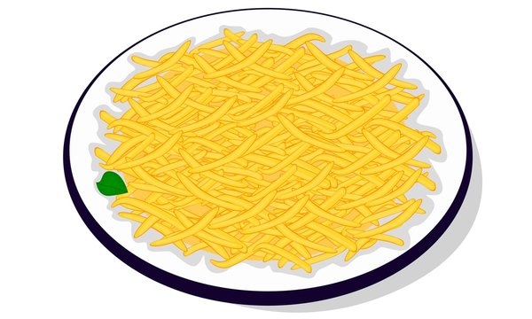 Namkeen Farsan,Sev Chivda indian snacks Vector