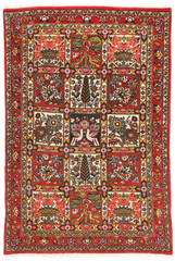 Old and modern Persian Colourful Arabesque and handmade carpet, rug gelim, patchwork, and Gabbeh...