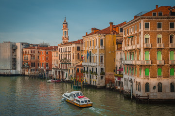 VENICE, VENETO / ITALY - DECEMBER 26 2019: Venice view