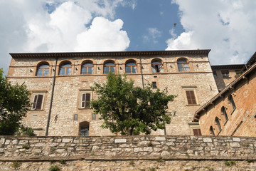 Fototapeta premium Gubbio, historic city in Umbria, Italy