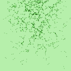 Network Mesh Procedural Art background illustration