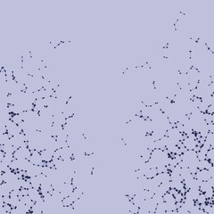 Network Mesh Procedural Art background illustration