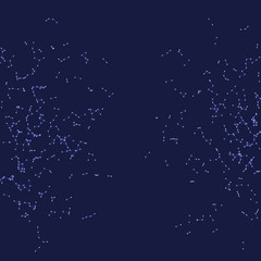 Network Mesh Procedural Art background illustration