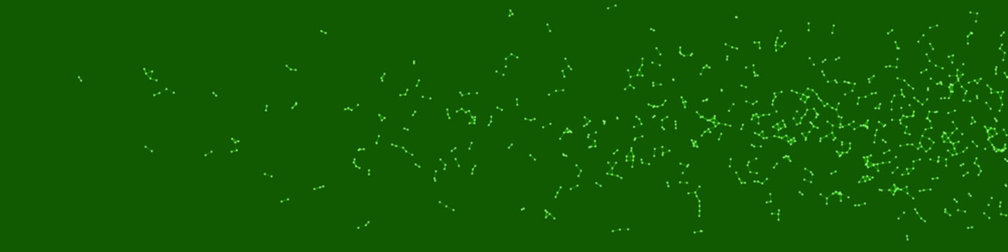 Network Mesh Procedural Art background illustration