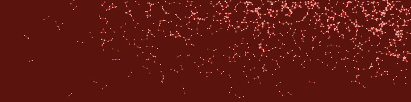 Network Mesh Procedural Art background illustration