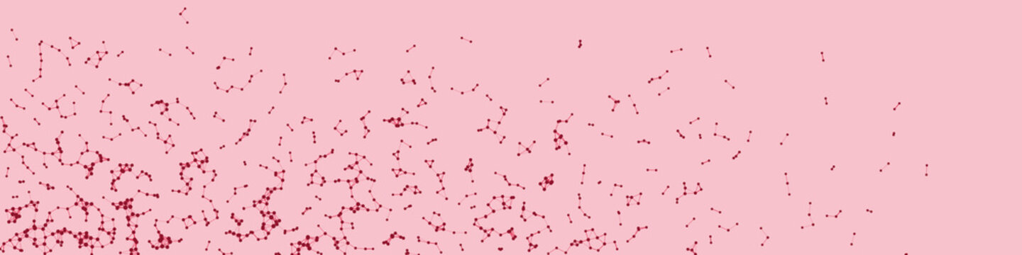 Network Mesh Procedural Art background illustration