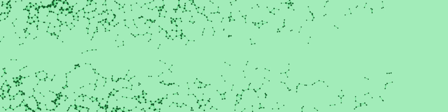 Network Mesh Procedural Art background illustration