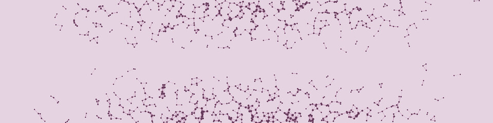 Network Mesh Procedural Art background illustration