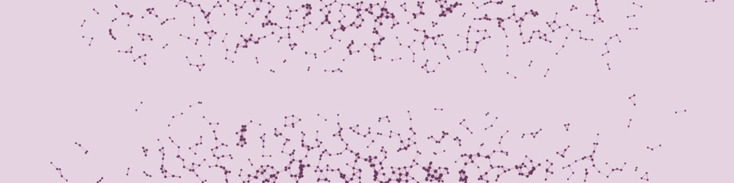 Network Mesh Procedural Art background illustration