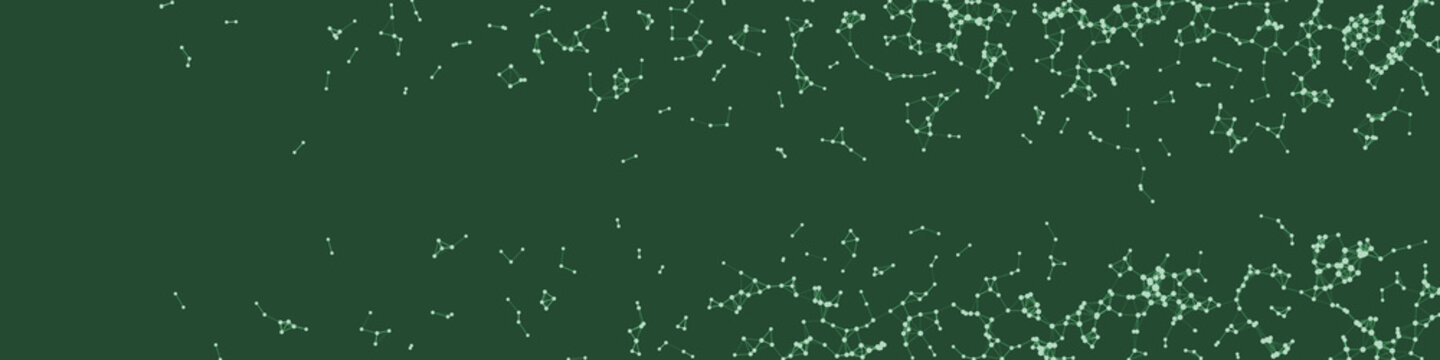 Network Mesh Procedural Art background illustration