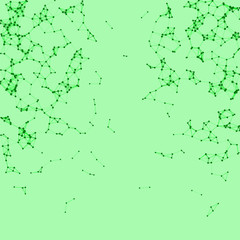 Network Mesh Procedural Art background illustration