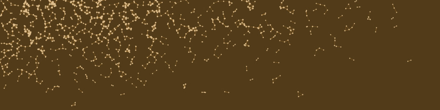 Network Mesh Procedural Art background illustration