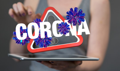 Coronavirus abstract background. Medical Genetics Bacteriological Microorganism..