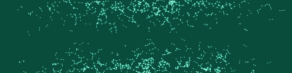 Network Mesh Procedural Art background illustration