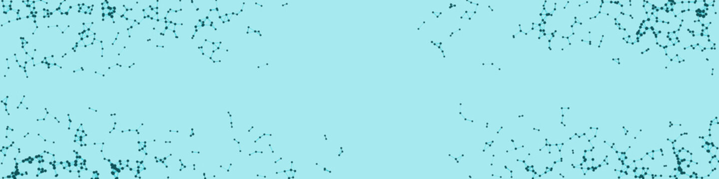 Network Mesh Procedural Art background illustration