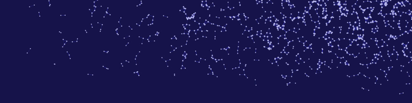 Network Mesh Procedural Art background illustration