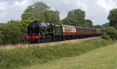 46100 Steam train taken in Cornwall