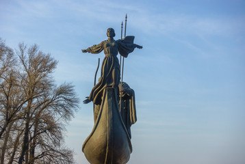 Kyiv Founders’ Monument. Horeb, Cue, Cheek and sister Lybid