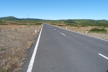 Madeira Hochebene Straße