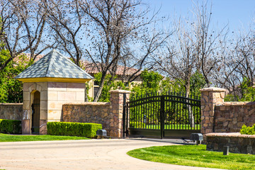 Entry Gate And Gate House