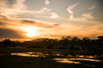 zach&oacute;d słońca