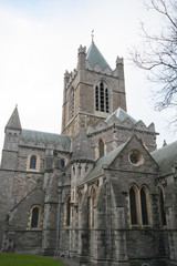 Christchurch Cathedral in Dublin City, Ireland
