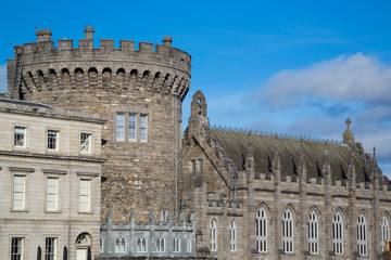 The Dubh Linn gardens in Dublin Castle, Ireland